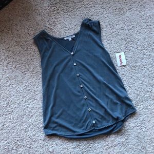 Green Envelope Tank Top